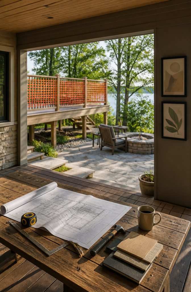 Deck vs Porch vs Patio: 7 Key Differences for Your Yard (2026) 6 Planning tools and architectural plans for deck, porch, and patio.