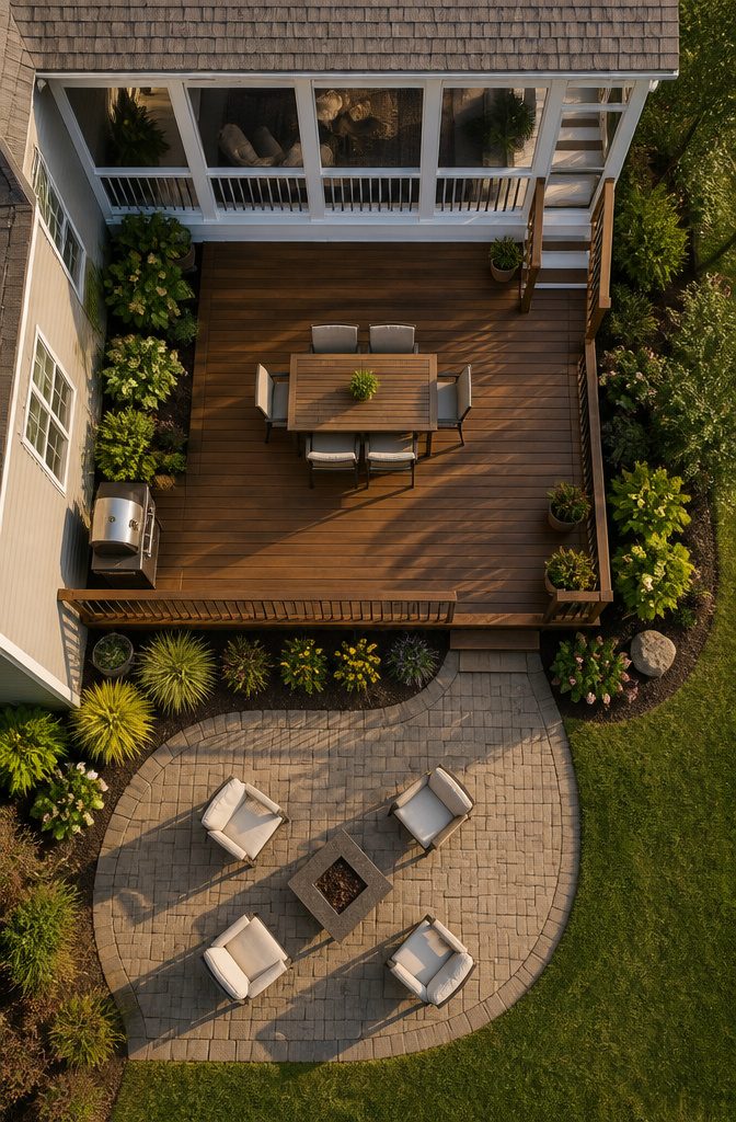 Deck vs Porch vs Patio: 7 Key Differences for Your Yard (2026) 4 Cost comparison image for deck, porch, and patio.