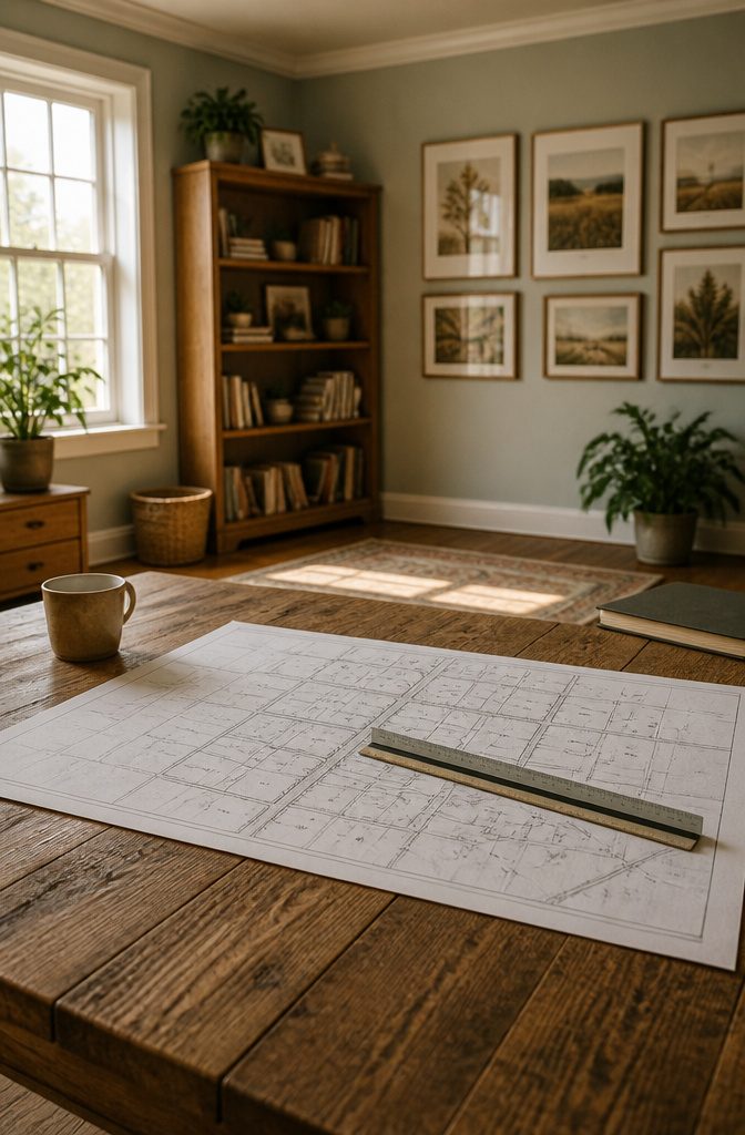 How to Build a Backyard Fence: 9 Steps for 2026 1 A map showing property lines and boundaries.