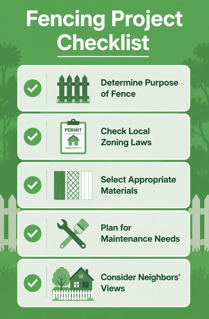 12 Types of Fences for Backyard Projects in 2026 13 Checklist for fencing project considerations and purposes.
